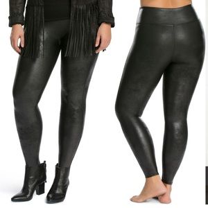 Spanx Leather Leggings